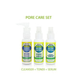 More Awesome Poresome Cleanser, Toner & Serum Bundle Set | Pore Minimizing Pore Care Set