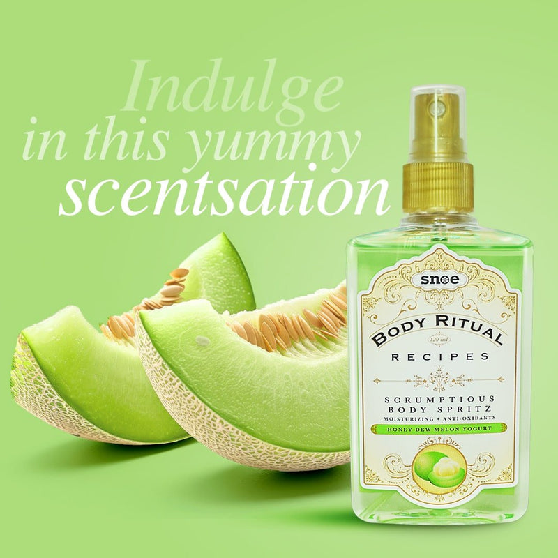 Fragrances - Scrumptious Body Spritz In HONEY DEW MELON YOGURT