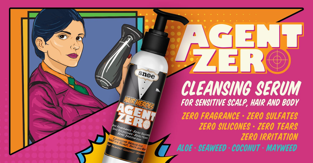HAIR HEROES Agent Zero Cleansing Serum.