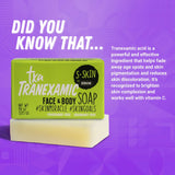 - S-Skin Face & Body Soap 3-pc Set Mandelic, Tranexamic, & Hyaluronic